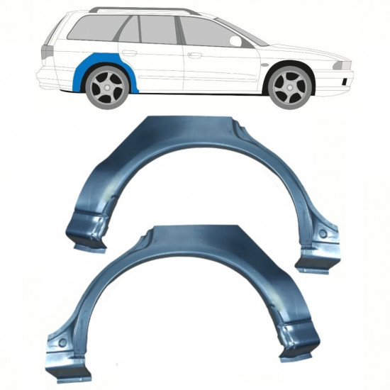 Galinė arka už Mitsubishi Galant 1996-2003 / Kairė + Dešinė / COMBI / Rinkinys 10116