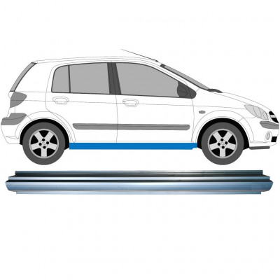 Slenkstis, apatinė už Hyundai Getz 2002-2010 / Kairė = Dešinė (simetriška) 6664