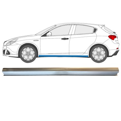 Slenkstis apatinė dalis už Alfa Romeo Giulietta 2010-2020 / Kairė 15003