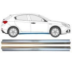 Slenkstis apatinė dalis už Alfa Romeo Giulietta 2010-2020 / Kairė + Dešinė / Rinkinys 15004