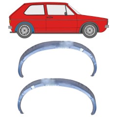 Vidinė galinė arka už Volkswagen Golf 1 1974-1985 / Kairė + Dešinė / Rinkinys 9917