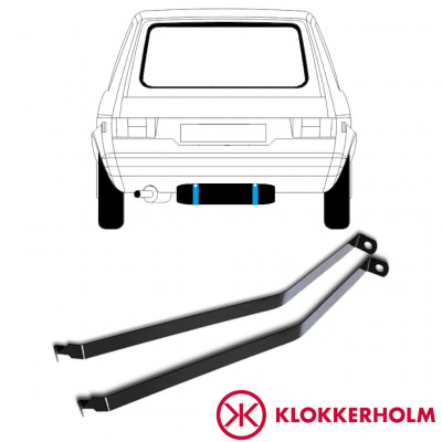 Kuro bako laikikliai už VW Golf 1 1974-1983 11024