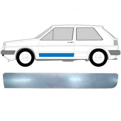 Priekinių durų skarda už VW Golf 2 1982- / Kairė 7839