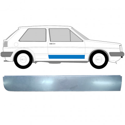 Priekinių durų skarda už VW Golf 2 1982- / Dešinė 7838