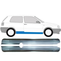 Visas slenkstis už Volkswagen Golf 3 1991-1998 / Kairė + Dešinė / Rinkinys 9291