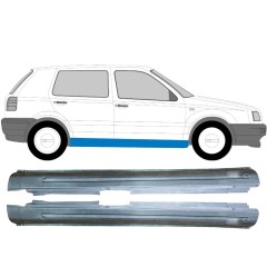 Visas slenkstis už Volkswagen Golf 3 1991-1998 / Kairė + Dešinė / Rinkinys 9292