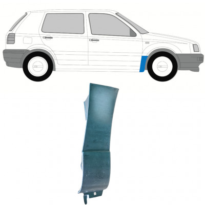 Sparno apatinė dalis už Volkswagen Golf 3 1991-1998 / Dešinė 12976