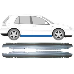 Visas slenkstis už Volkswagen Golf 4 1997-2006 / Kairė + Dešinė / Rinkinys 9243