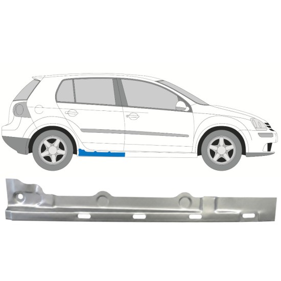 Slenkstis vidinė dalis už Volkswagen Golf 5 2003-2009 / Dešinė 7085