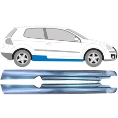 Visas slenkstis už Volkswagen Golf 5 2003-2009 / Kairė + Dešinė / Rinkinys 9231