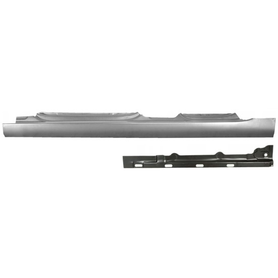 Slenkstis vidinė + išorinė dalis už Volkswagen Golf 5 2003-2009 / Kairė / Rinkinys 11139