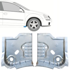 Slenksčio galinė dalis už Volkswagen Golf 5 2003-2009 / Kairė + Dešinė / Rinkinys 14909