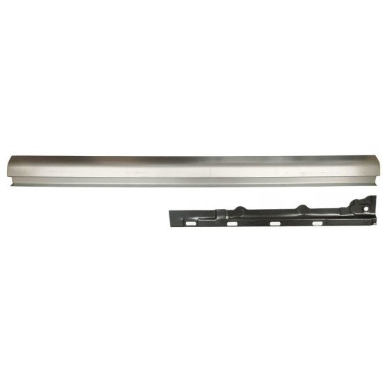 Slenkstis vidinė + išorinė dalis už Volkswagen Golf 5 2003-2009 / Kairė / Rinkinys 11709