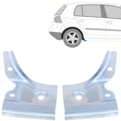 Slenksčio galinė dalis už Volkswagen Golf 5 2003-2009 / Kairė + Dešinė / Rinkinys 16114