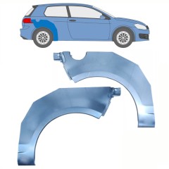 Galinė arka už Volkswagen Golf 6 2008-2013 / Kairė + Dešinė / Rinkinys 10071