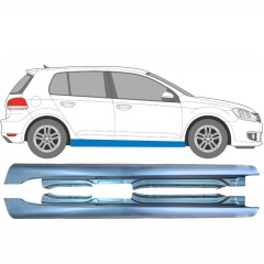 Visas slenkstis už Volkswagen Golf 6 2008-2013 / Kairė + Dešinė / Rinkinys 9299