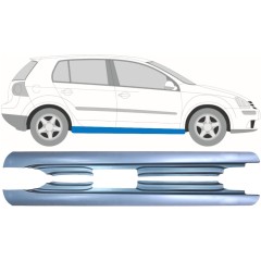 Visas slenkstis už Volkswagen Golf 5 2003-2009 / Kairė + Dešinė / Rinkinys 9230