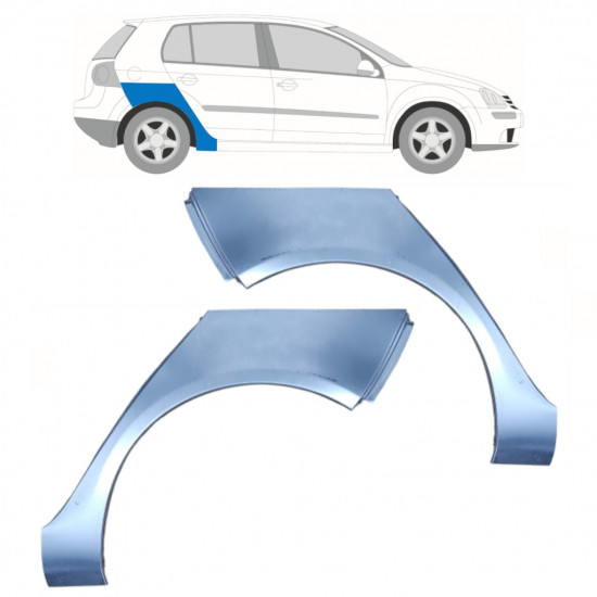 Galinė arka už VW Golf 5 2003-2009 / Kairė + Dešinė / Rinkinys 10092