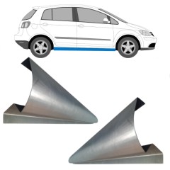 Slenkstis, apatinė už Volkswagen Golf Plus 2005-2013 / Kairė + Dešinė / Rinkinys 11576