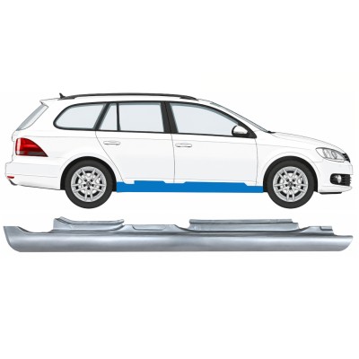 Visas slenkstis už Volkswagen Golf 6 2008-2013 / Dešinė / COMBI 17047
