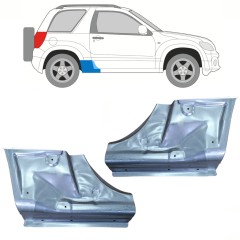 Slenksčio galinė dalis už Suzuki Grand Vitara 2005-2014 / Kairė + Dešinė / Rinkinys 10356