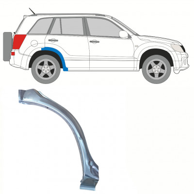 Galinės arkos priekinė dalis už Suzuki Grand Vitara 2005-2012 / Dešinė 10175