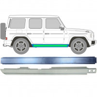 Slenkstis vidinė + išorinė dalis už Mercedes G-Class 1979-  / Dešinė 11773