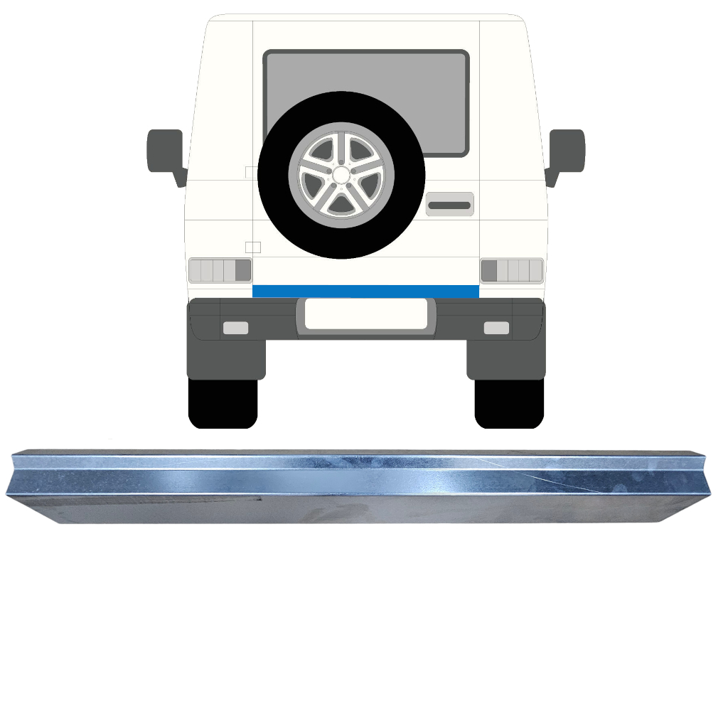 Galinė Dalis Už Mercedes G-Class 1979- 11135