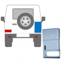 Galinis kampas be angos kuro įpilimu už Mercedes G-Class 1992- / Dešinė 5551