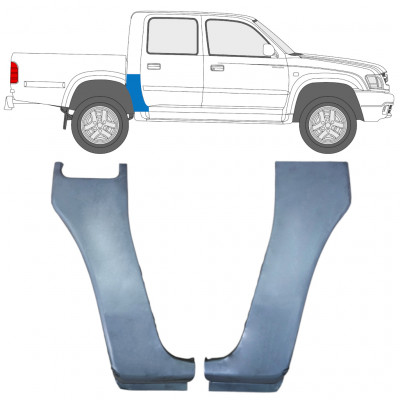 Galinis kampas už Toyota Hilux 2001-2005 / Kairė + Dešinė / Rinkinys 10050