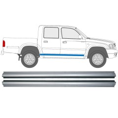 Slenkstis, apatinė už Toyota Hilux 1998-2005 / Kairė = Dešinė (simetriška) / Rinkinys 9965