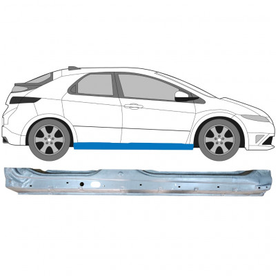 Slenkstis, apatinė už Honda Civic 2005-2011 / Dešinė 7192