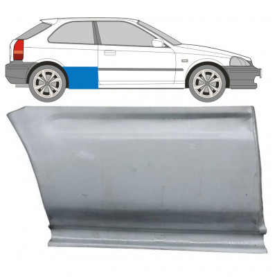 Galinė arka už Honda Civic 1995-2001 / Dešinė 7677