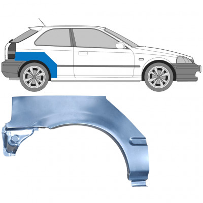 Galinė arka už Honda Civic 1995-2000 / Dešinė 5118