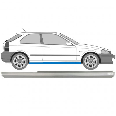 Slenkstis, apatinė už Honda Civic 1995-2001 / Dešinė 6632