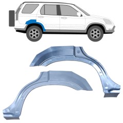 Galinė arka už Honda CR-V 2001-2006 / Kairė + Dešinė / Rinkinys 9658