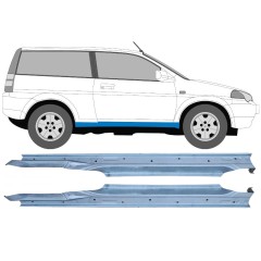 Visas slenkstis už Honda HR-V 1999-2006 / Kairė + Dešinė / Rinkinys 10451