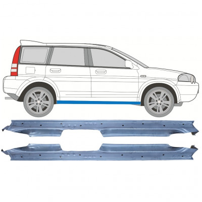 Slenkstis, apatinė už Honda HRV 1999-2006 / Kairė + Dešinė / Rinkinys 9511