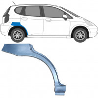 Galinė arka už Honda Jazz Gd 2002-2008 / Dešinė 6179