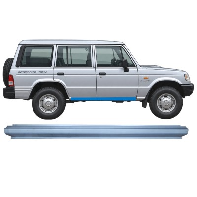 Slenkstis, apatinė už Hyundai Galloper 1991-2003 / Kairė = Dešinė (simetriška) 17018