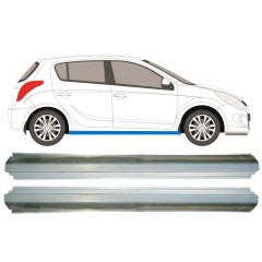 Slenkstis, apatinė už Hyundai i20 2008-2014 / Kairė = Dešinė (simetriška) / Rinkinys 9791
