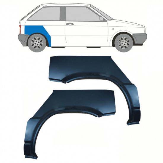 Galinė arka už Seat Ibiza 1984-1993 / Kairė + Dešinė / Rinkinys 10738