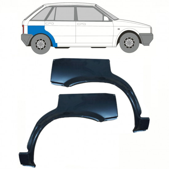 Galinė arka už Seat Ibiza 1984-1993 / Kairė + Dešinė / Rinkinys 10741