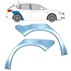 Galinė arka už Subaru Impreza GH GR 2007-2013 / Kairė + Dešinė / Rinkinys 9966
