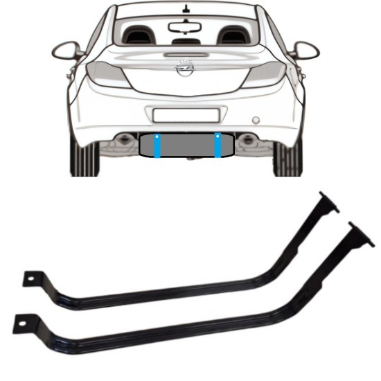 Kuro bako laikikliai už Opel Insignia 2008-2017 15991