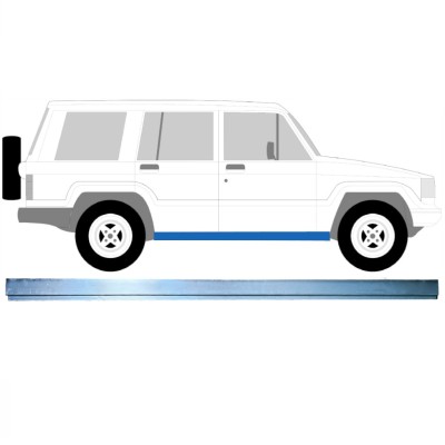 Slenkstis vidinė dalis už Isuzu Trooper 1983-2005 / Kairė = Dešinė (simetriška) 16124