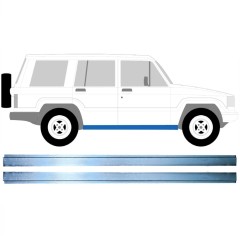 Slenkstis vidinė dalis už Isuzu Trooper 1983-2005 / Kairė + Dešinė / Rinkinys 16125