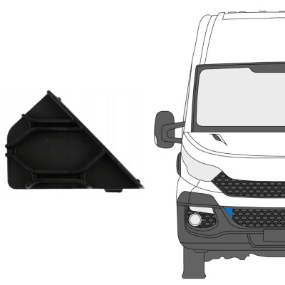 Grotelės už Iveco Daily 2014-2019 / Dešinė 16238