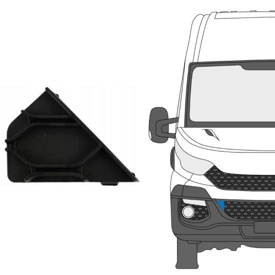 Grotelės už Iveco Daily 2014-2019 / Dešinė 16238