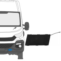 Grotelės už Iveco Daily 2014-2019 / Kairė 16243